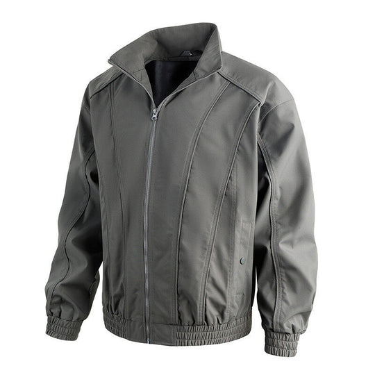 Herren Freizeitjacke mit hochschließendem Kragen und elastischem Bund EB