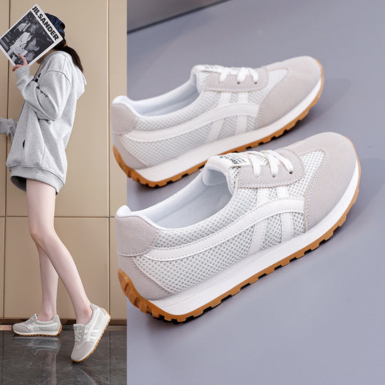 Damen Leichte Atmungsaktive Sneakers mit flexibler Sohle und Dämpfung EB