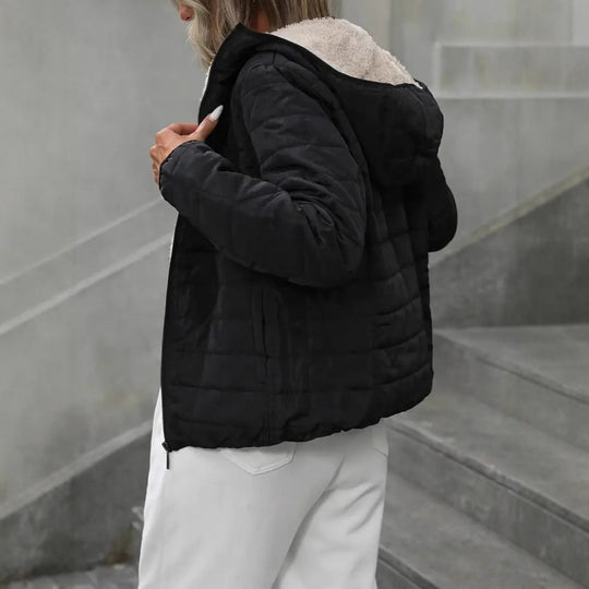 Damen gesteppte Winterjacke EB