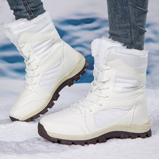 Damen Winterstiefel mit isolierendem Innenfutter und rutschfester Profilsohle EB