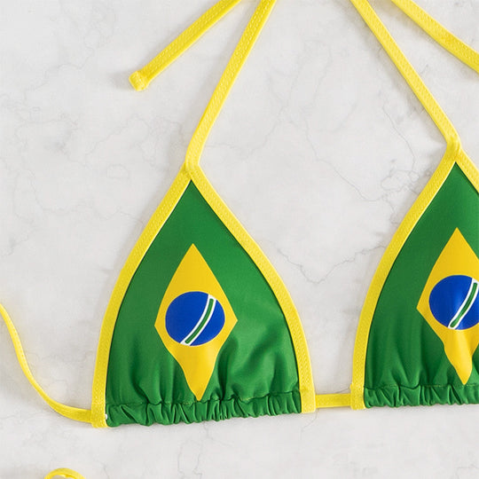 Damen Triangel-Bikini mit brasilianischem Flair EB
