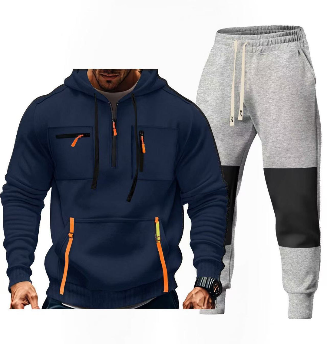 Herren Sportbekleidungsset mit funktionalen Taschen EB
