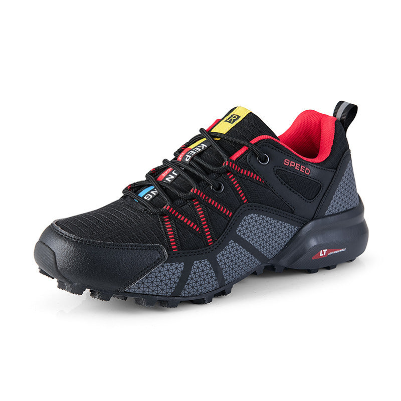 Damen Sportliche Trailrunning-Schuhe mit rutschfester Sohle und atmungsaktivem Obermaterial EB