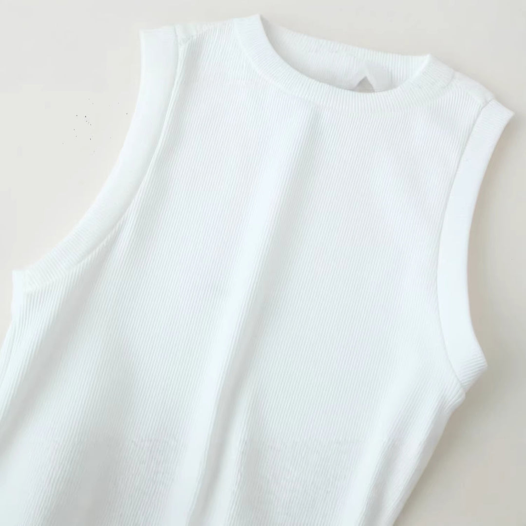 Damen Maxikleid mit raffiniertem Rüschendesign und elegantem Gürtel EB