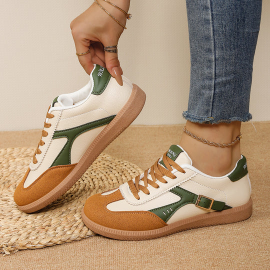 Damen Sportliche Sneakers im Casual-Look mit komfortabler Sohle EB