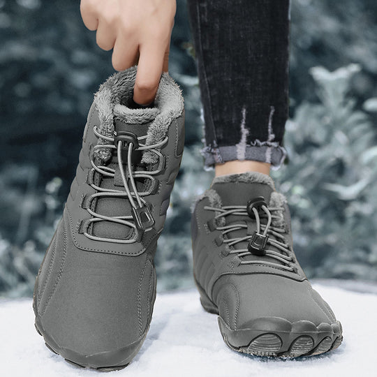 Damen Multifunktionale Winterwanderstiefel mit isoliertem Futter und rutschfester Sohle EB