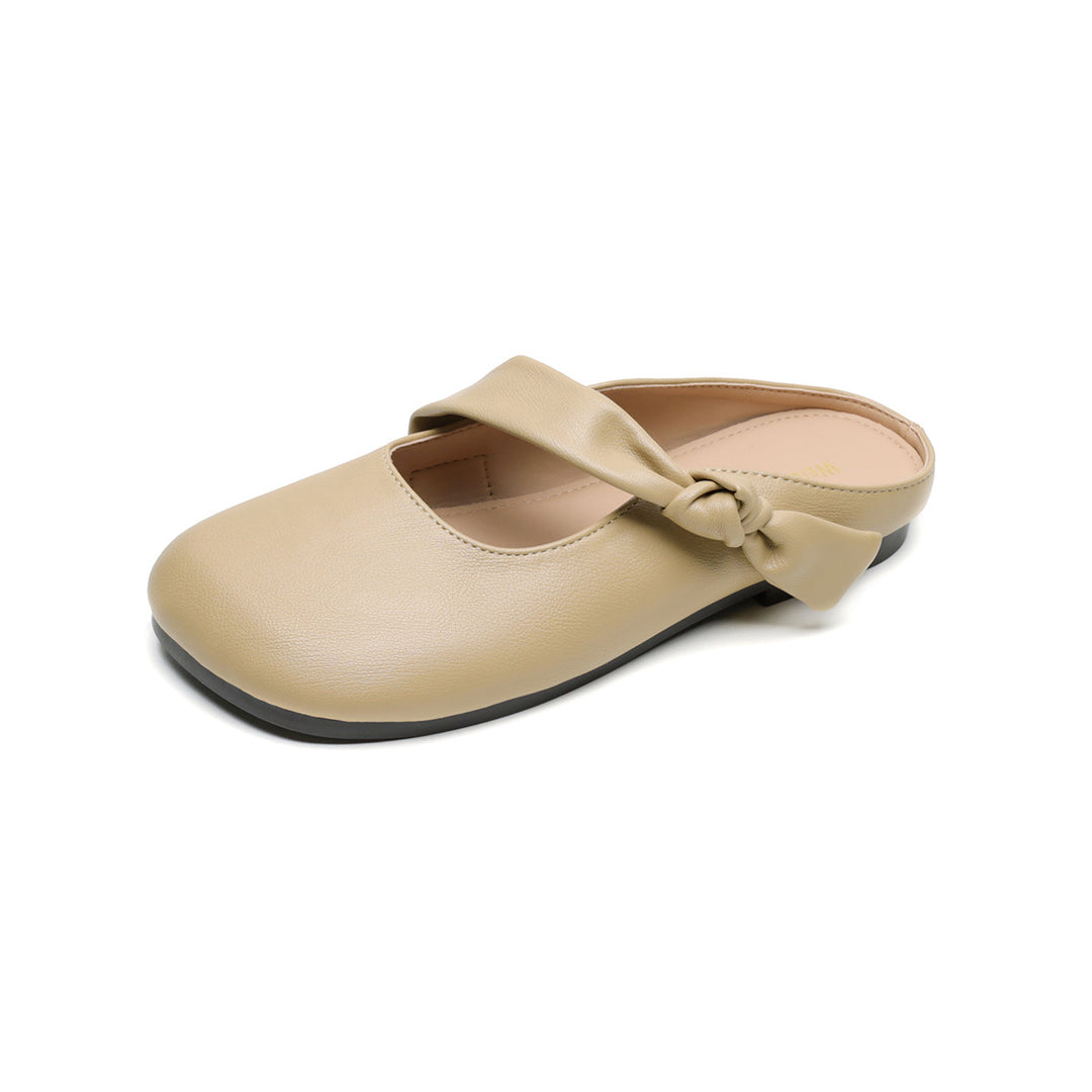 Damen Slipper mit modischem Knotendetail EB
