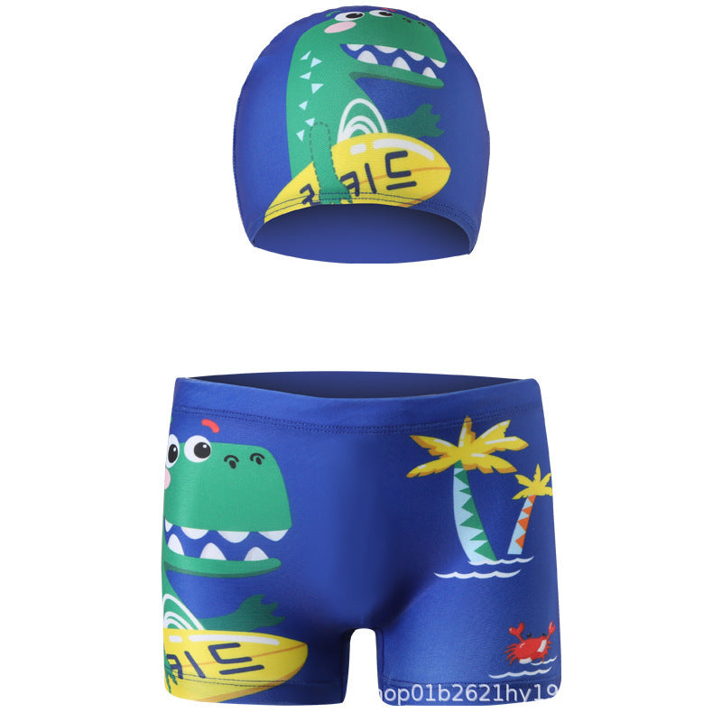 Jungen Schwimmset mit fröhlichem Dinosaurier-Motiv EB