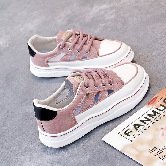 Damen Sneakers mit atmungsaktiven Einsätzen und rutschfester Sohle EB