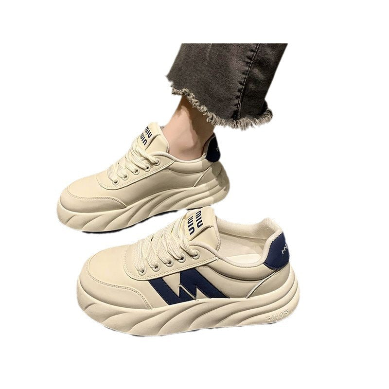 Damen modische Sneaker mit einzigartiger Sohlenstruktur und atmungsaktivem Obermaterial EB