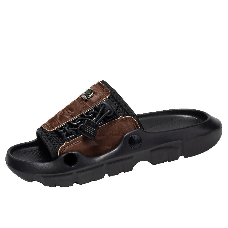 Damen Bequeme Freizeitsandalen mit atmungsaktivem Obermaterial und rutschfester Sohle EB
