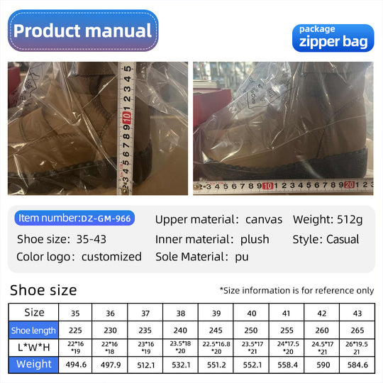 Damen Warm gefütterte Winterstiefel mit verstellbarem Riemen EB