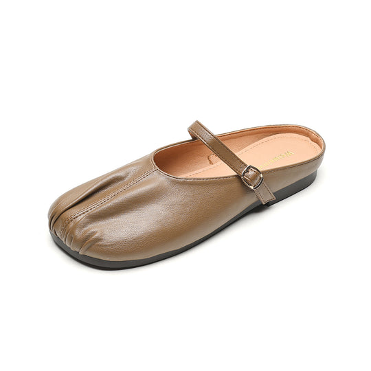Damen elegante Clogs mit komfortabler Schnallenverstellung EB