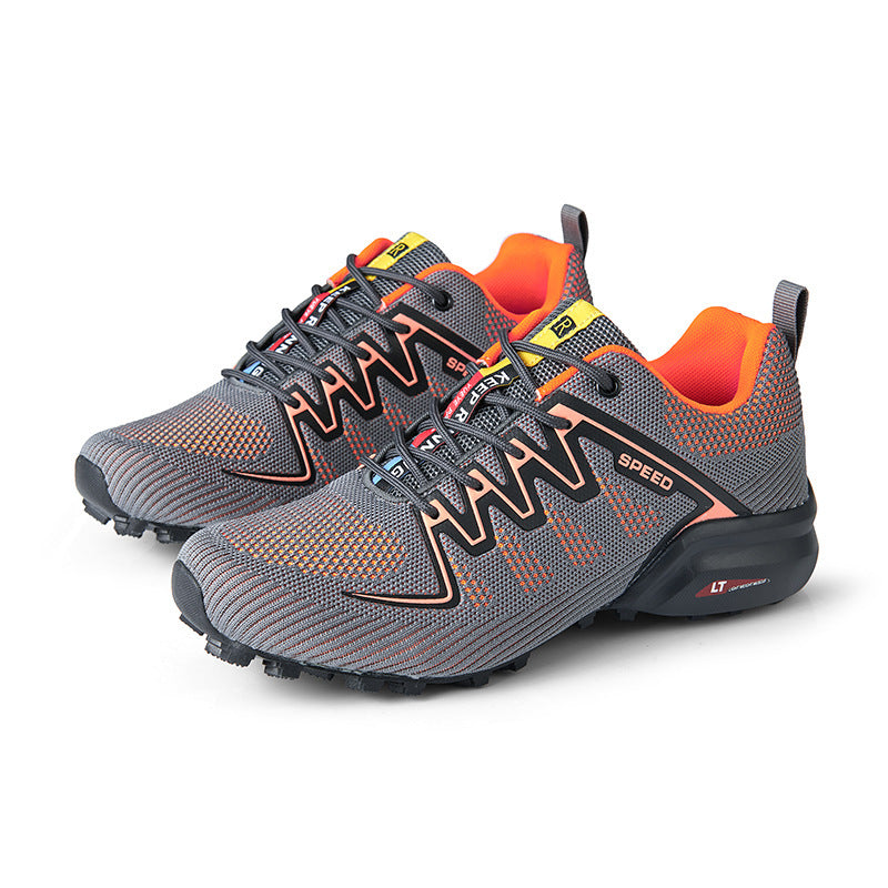 Damen Trailrunning-Schuhe mit rutschfester Sohle und atmungsaktiver Mesh-Oberfläche EB