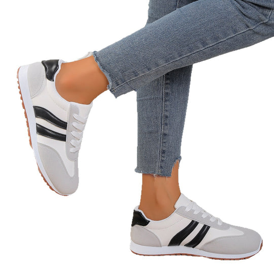 Damen Sportliche Freizeitsneaker mit atmungsaktivem Obermaterial und bequemer Dämpfung EB