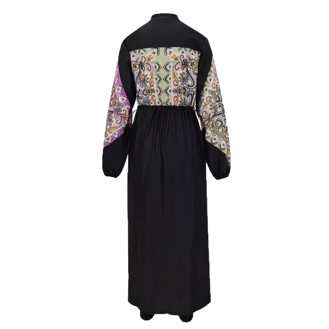 Damen Strandkleid mit elegantem Aufdruck EB