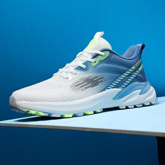 Damen Laufschuhe mit atmungsaktiver Mesh-Konstruktion und stoßdämpfender Sohle EB