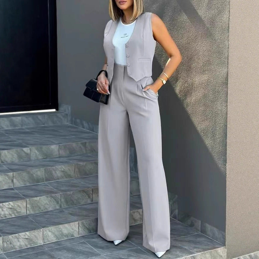 Damen elegante und bequeme Anzughose EB