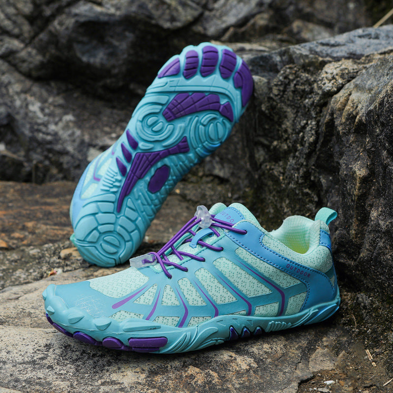 Damen Multifunktionale Schwimmschuhe mit schnelltrocknendem Obermaterial und flexiblem Sohlen-Design EB