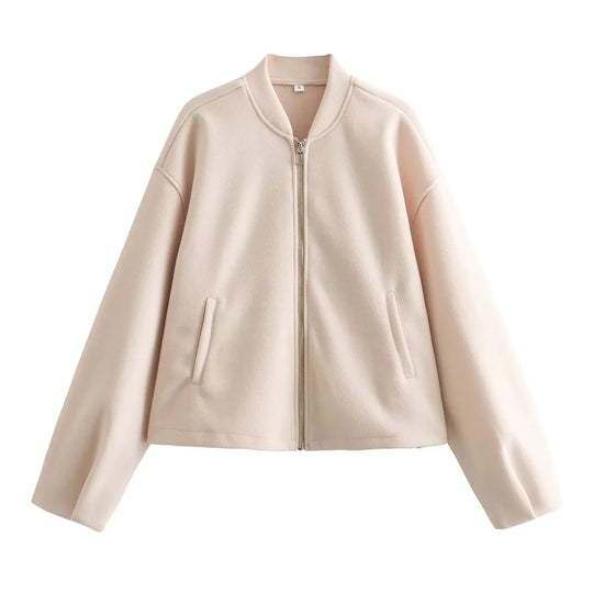 Damen lässige Steppjacke mit modernem Schnitt und praktischen Taschen EB