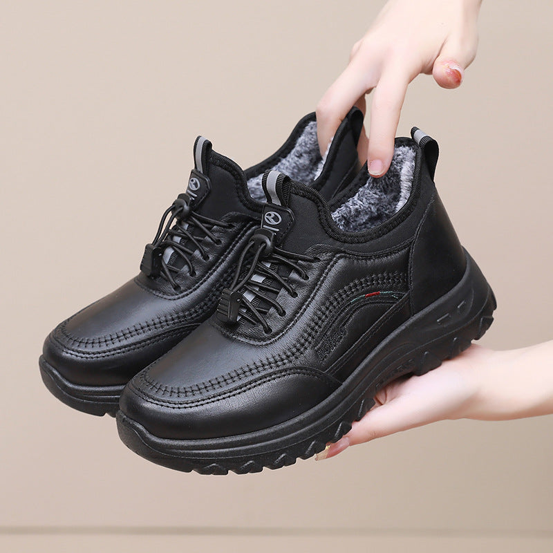 Damen Sportliche und komfortable Wander-Sneaker mit wärmendem Innenfutter EB