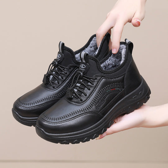 Damen Sportliche und komfortable Wander-Sneaker mit wärmendem Innenfutter EB