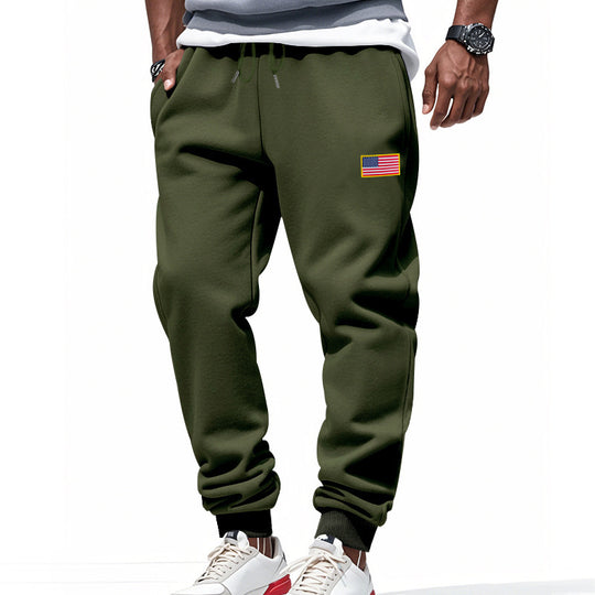 Herren lässige Sweatpants mit praktischen Taschen und elastischem Bund EB