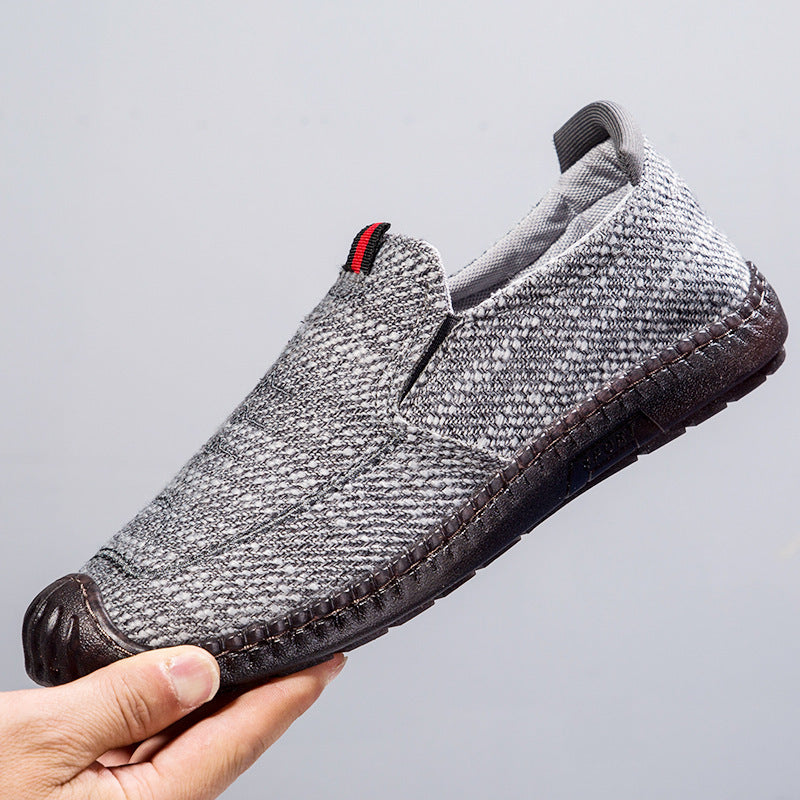 Damen Atmungsaktive Slip-On Freizeitschuhe mit flexiblem Fußbett EB