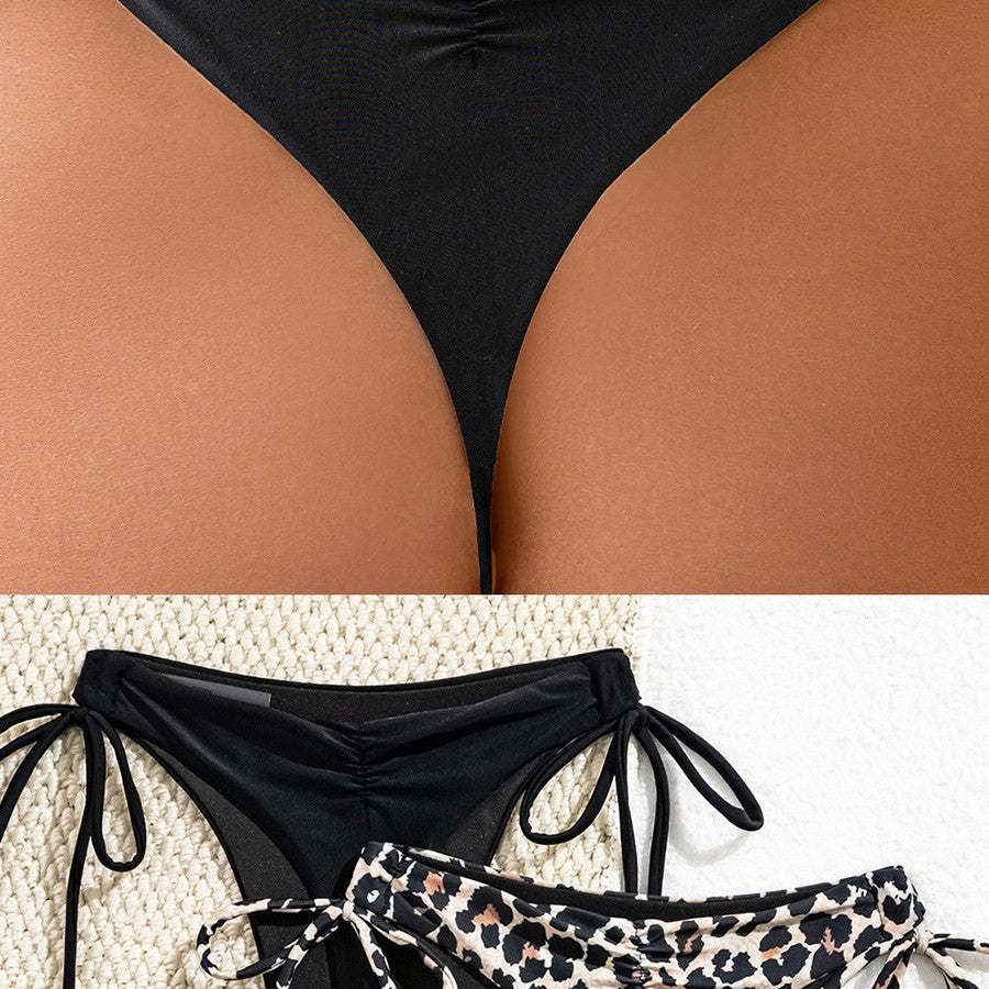 Damen Bikinis mit verstellbaren Seitenbändern EB