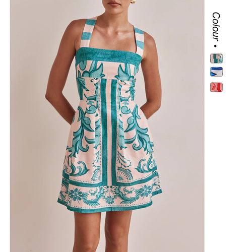 Damen Sommerkleid mit elegantem Design und praktischen Taschen EB
