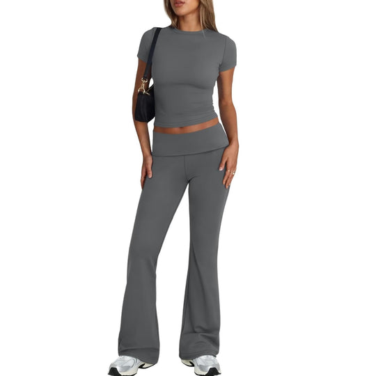 Damen Sportliches Zweiteiliges Set mit figurnauer Passform und modernem Design EB