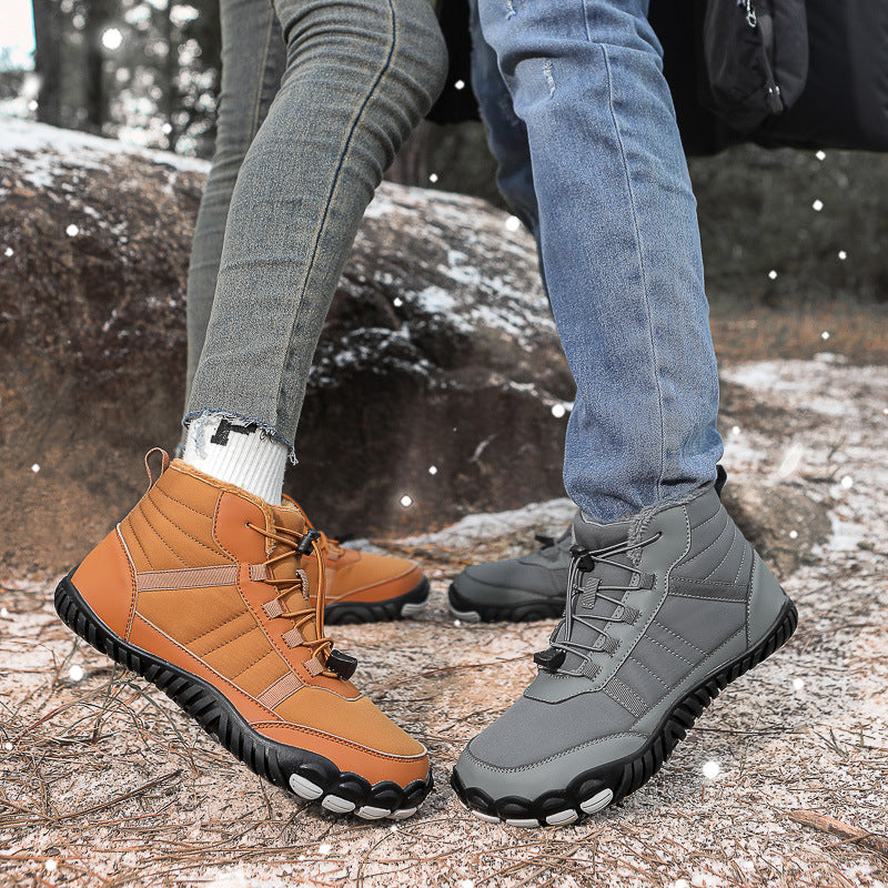 Damen Thermo Winterstiefel mit rutschfester Sohle und warmem Innenfutter EB