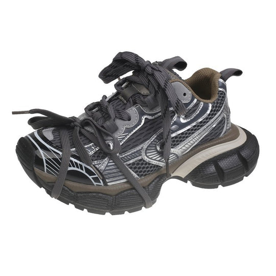 Damen sportliche Sneakers mit robustem Sohlenprofil und innovativem Design EB