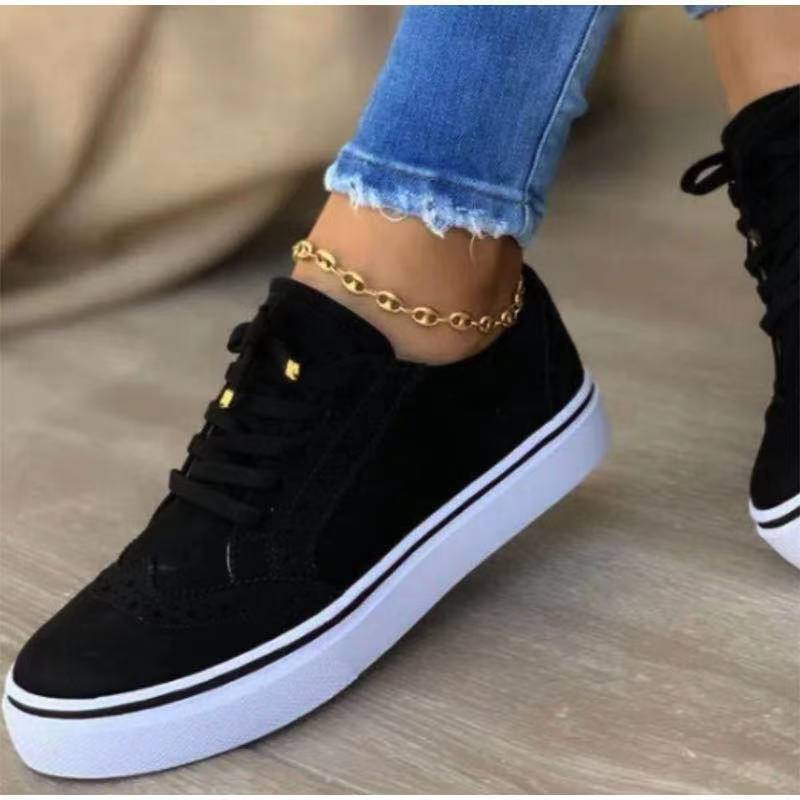 Damen modische Sneakers mit eleganten Details EB