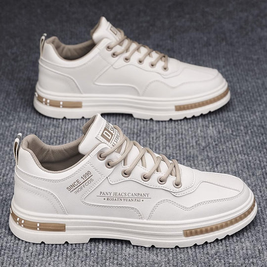 Herren modischer Freizeit‑Sneaker mit dicker Plateausohle, gepolstertem Schaft und verstärkter Zehenkappe EB