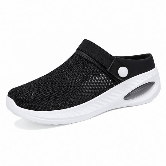 Damen Atmungsaktive Clogs mit elastischem Riemen EB