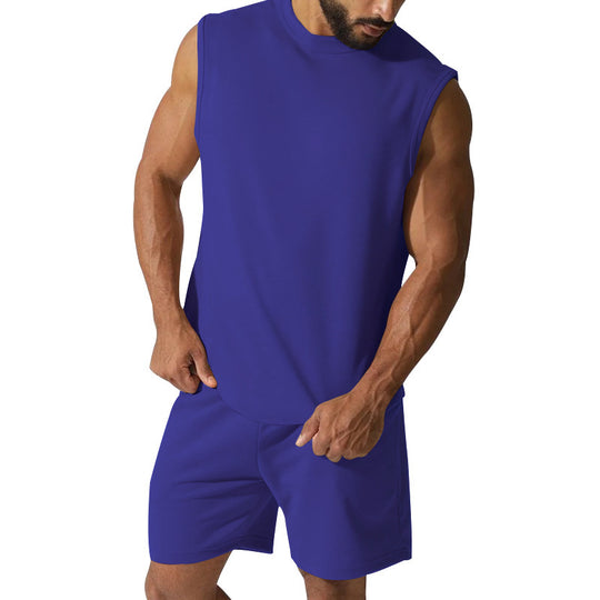 Herren sportliches Kurzarm-Set aus atmungsaktivem Material EB