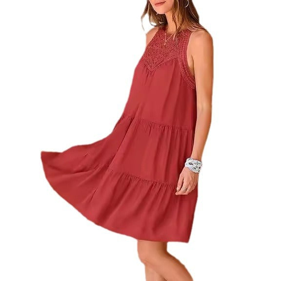 Damen luftiges Sommerkleid EB