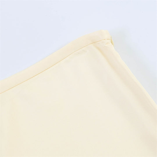 Damen elegante Palazzo-Hose mit zartem Spitzenbesatz EB