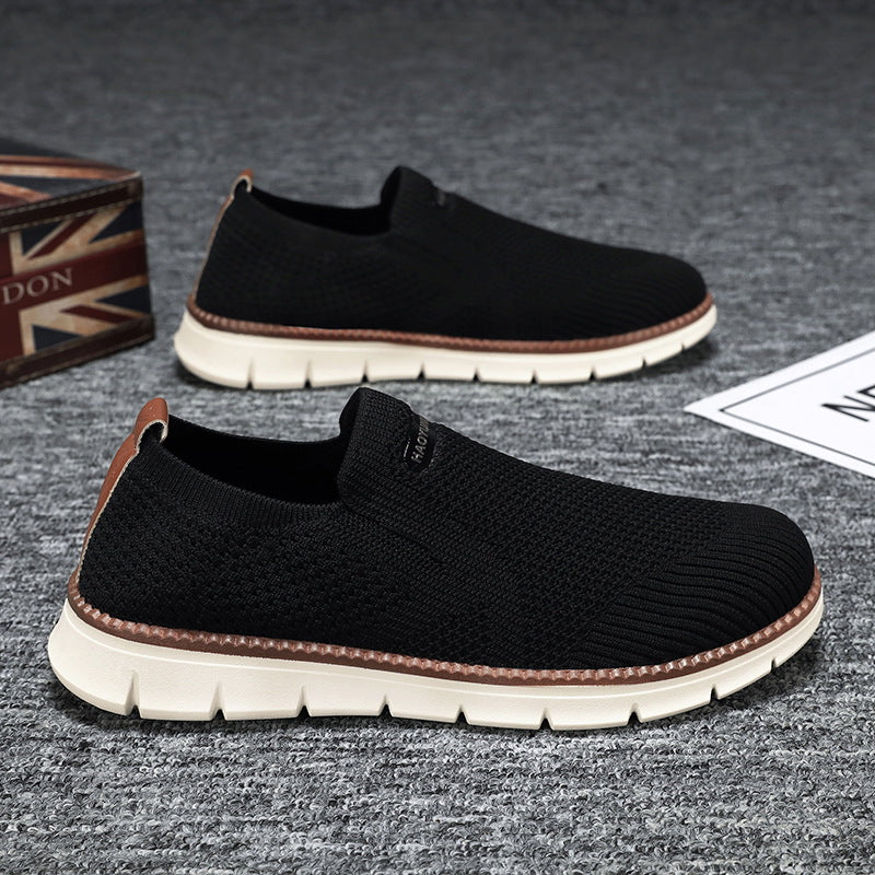 Herren Slip-On Freizeitschuhe mit flexiblem Komfort EB