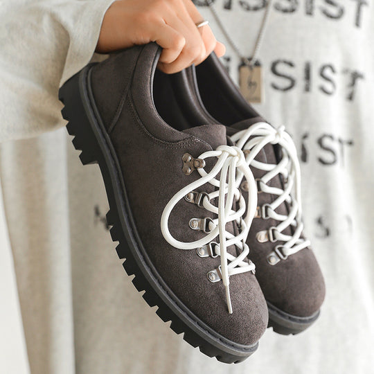 Damen Komfortable Wander-Sneaker mit robuster Sohle und gepolstertem Innenschuh EB
