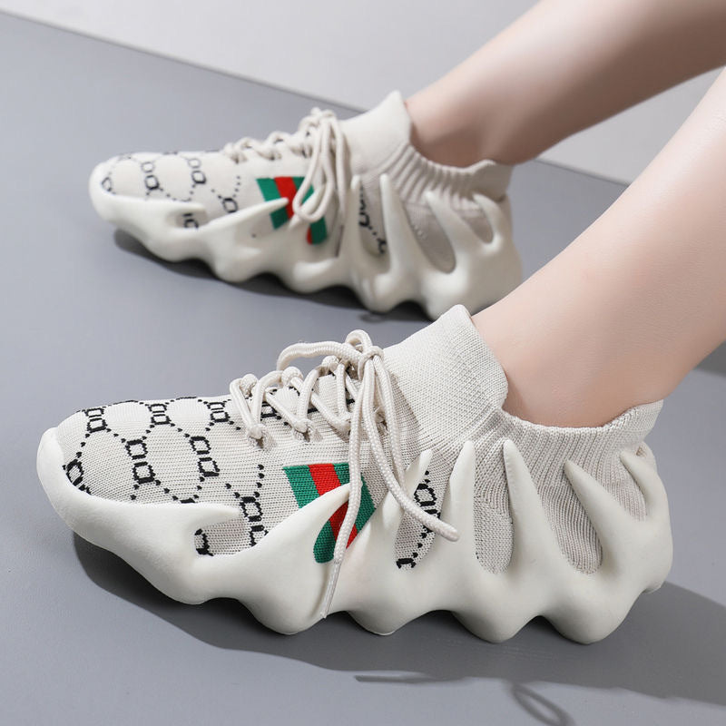 Damen Sportliche Sneaker mit innovativem Design und atmungsaktivem Obermaterial EB