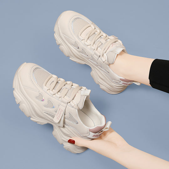Damen Sportliche Lauf-Sneaker mit verstärkter Dämpfung und atmungsaktivem Obermaterial EB