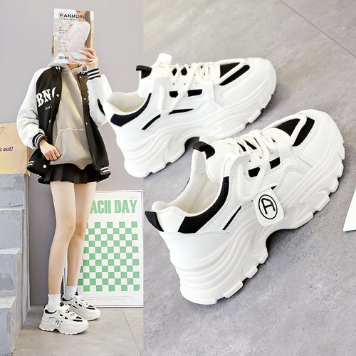 Damen Fashion Sneakers mit dämpfender Sohle und atmungsaktivem Design EB