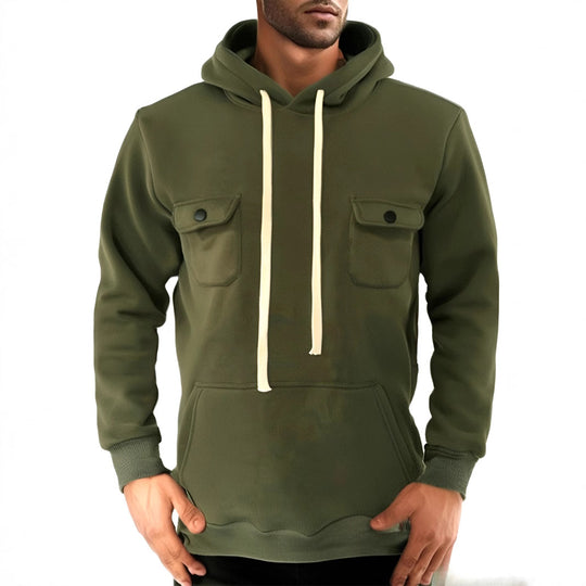 Herren Kapuzenpullover mit praktischen Taschen und modernem Design EB