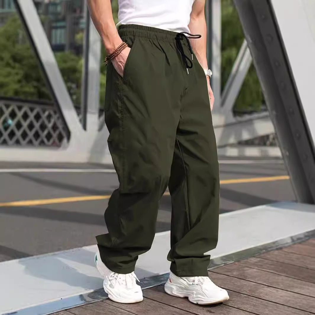 Herren lässige Cargohose mit elastischem Bund EB