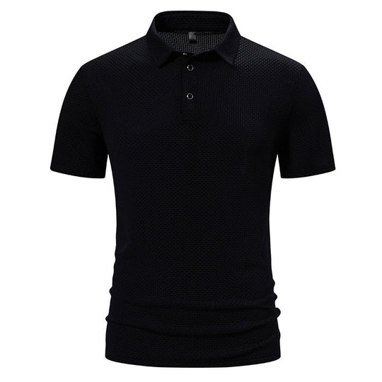 Herren Polohemd mit strukturiertem Design und modernen Akzenten EB