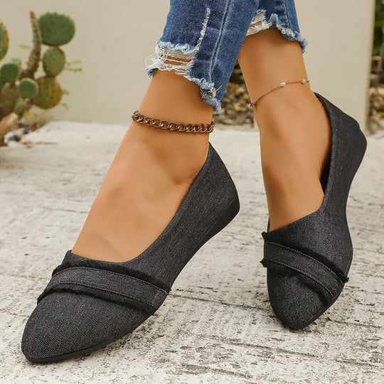 Damen elegante und bequeme Ballerinas EB