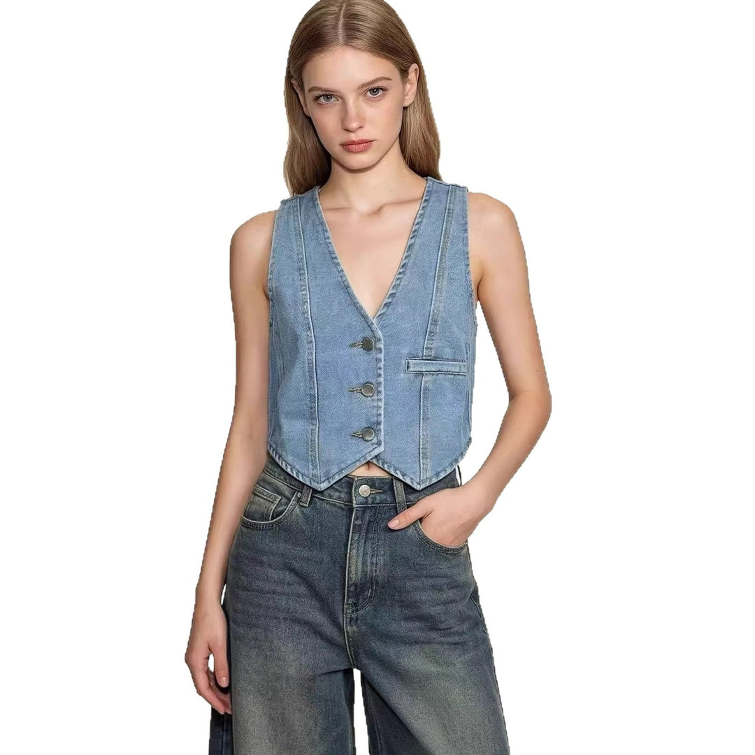 Damen Jeansexperience Weste EB