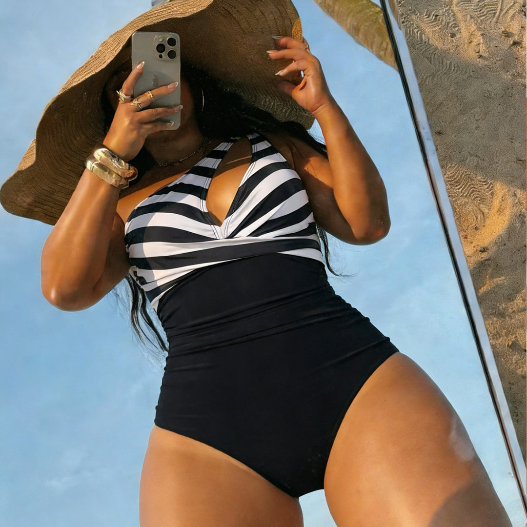 Damen Einteiler Badeanzug EB